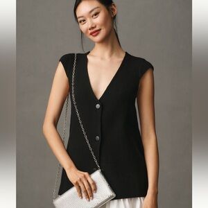 Anthropologie Willa Sweater Vest